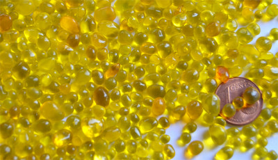 Deko Mosaiksteine Glaskiesel 3-10mm zitronengelb 100g ca. 700 St. Deko Mosaiksteine Glaskiesel 3-10mm zitronengelb 100g ca. 700 St.