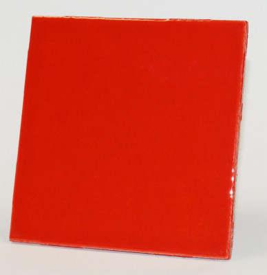 Keramische Fliesen 10x10cm, 4mm stark, rot 3 St., ca. 240g. Keramische Fliesen 10x10cm, 4mm stark, rot 3 St., ca. 240g.