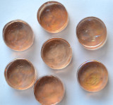 Deko Mosaiksteine irisierend rund 2cm lachs 7 St.-ca. 37g Deko Mosaiksteine irisierend rund 2cm lachs 7 St.-ca. 37g