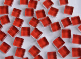 Mini Mosaik Crystal rot 1x1cm 220 St. ca. 180g Mini Mosaik Crystal rot 1x1cm 220 St. ca. 180g