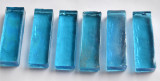 Deko Mosaiksteine irisierend 1,5x 4,8cm karibikblau 6 St.-ca.80g Deko Mosaiksteine irisierend 1,5x 4,8cm karibikblau 6 St.-ca.80g