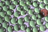 Glasnuggets Deko Mosaiksteine 13-15mm grün 100g ca. 35 Stück Glasnuggets Deko Mosaiksteine 13-15mm grün 100g ca. 35 Stück