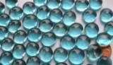 Glasnuggets Deko Mosaiksteine 13-15mm türkis2, 100g ca. 35 Stück