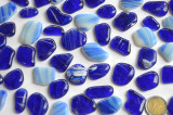 Glas Mosaiksteine marmoriert Blaumix frostsicher 300g ca. 50St. Glas Mosaiksteine marmoriert Blaumix frostsicher 300g ca. 50St.