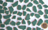 Bruchmosaik 1-3cm Keramik minttürkis 4mm stark 100g ca. 45St. Bruchmosaik 1-3cm Keramik minttürkis 4mm stark 100g ca. 45St.