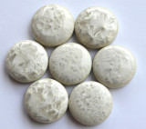 Keramik Mosaiksteine rund N2 mit Effekt ca. 20mm, 10 St.- 30g Keramik Mosaiksteine rund N2 mit Effekt ca. 20mm, 10 St.- 30g