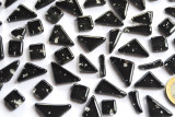 Glitter Mosaiksteine unregelmäßig schwarz N2, 100g ca. 60 St. Glitter Mosaiksteine unregelmäßig schwarz N2, 100g ca. 60 St.