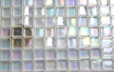 Mosaiksteine Perlit transp. mit Regenbogenschimmer 1x1cm, 60 St.- ca50g Mosaiksteine Perlit transp. mit Regenbogenschimmer 1x1cm, 60 St.- ca50g