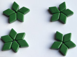 Mosaiksteine Raute grün ca. 11x18mm 36 gr. ca. 22 St. Mosaiksteine Raute grün ca. 11x18mm 36 gr. ca. 22 St.