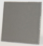 Keramische Fliesen 10x10cm, 4mm stark, grau 3 St., ca. 240g.