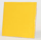 Keramische Fliesen 10x10cm, 4mm stark, gelb 3 St., ca. 240g. Keramische Fliesen 10x10cm, 4mm stark, gelb 3 St., ca. 240g.