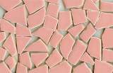 Bruchmosaik rosa, 400 g.- ca. 40-50 St.