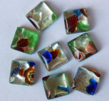 Mosaik Ideen Edel-Mixgrün 1x1 cm Nr.13, 8 St.- ca. 5g Mosaik Ideen Edel-Mixgrün 1x1 cm Nr.13, 8 St.- ca. 5g