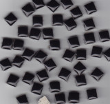 Mini Mosaiksteine Keramik schwarz 1x1cm 100g ca. 100 St.