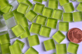 Mini Mosaik Crystal hellgrün 1x1cm 220 St. ca. 180g Mini Mosaik Crystal hellgrün 1x1cm 220 St. ca. 180g
