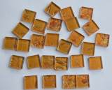 Mosaiksteine mit auffälligem Muster Blumen, 2x2cm 30 St.-ca.110g Mosaiksteine mit auffälligem Muster Blumen, 2x2cm 30 St.-ca.110g