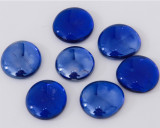 Deko Mosaiksteine Glasnuggets 26-33mm kobaltblau 6 St.- ca. 60g