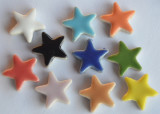 Keramikmosaik Stern 15 mm bunt 10 St.- 7g