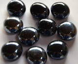 Deko Mosaiksteine Glasnuggets 15-21mm schwarz 24 St.- ca. 90g Deko Mosaiksteine Glasnuggets 15-21mm schwarz 24 St.- ca. 90g