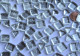Soft Glas Mosaiksteine glänzend metallic silber 100g ca 70 St.