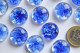 Deko Mosaiksteine Glasnuggets 19-21mm Blüte Nr.9-B, 1 St. ca. 4g