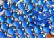 Glasnuggets 13-15mm kobaltblau transparent 100g ca. 35St.