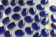Deko Mosaiksteine Glas-Pebbles 4-5 cm dunkelblau 4 St. ca. 70g