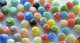 Mini Mosaiksteine bunt irisierend rund 8mm 40g,- ca. 100 St.