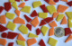 Glas Mosaiksteine unreg. Sonnenmix 1-2cm 100g, ca. 45-50 St.