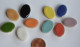 Keramik Mosaik Basteln oval 22-23 mm bunt 10 St.- ca. 15g