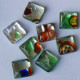 Mosaik Ideen Edel-Mixgrün 1x1 cm Nr.13, 8 St.- ca. 5g