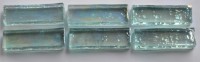 Deko Mosaiksteine irisierend 1,5x 4,8 cm türkis 6 St.-ca. 80g