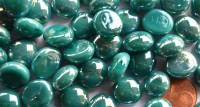 Glasnuggets 10-12mm türkis opak irisierend, NICHT transp. 70g ca. 50St. Glasnuggets 10-12mm türkis opak irisierend, NICHT transp. 70g ca. 50St.