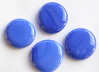 Dekosteine XL 32-37mm kobaltblau opak nicht transparent 4 Stück ca. 70g. Dekosteine XL 32-37mm kobaltblau opak nicht transparent 4 Stück ca. 70g.