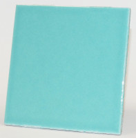 Keramische Fliesen 10x10cm, 4mm stark, türkis 3 St., ca. 240g. Keramische Fliesen 10x10cm, 4mm stark, türkis 3 St., ca. 240g.